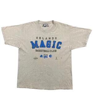90S Orlando Magic Basketball Paint Splatter T Shirt Size Xl